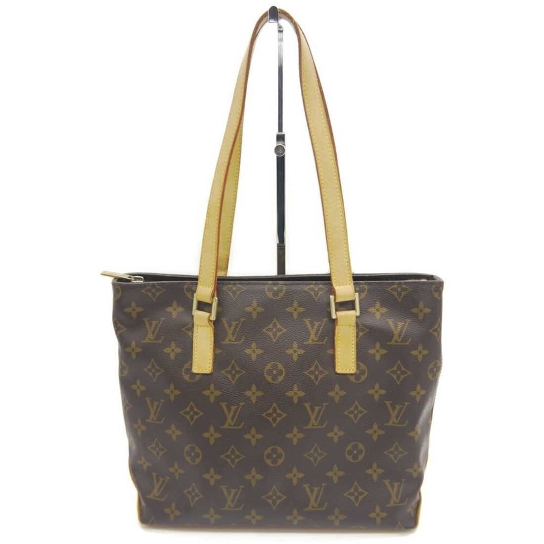 LOUIS VUITTON Louis Vuitton Cabas Piano Monogram Tote Bag Shoulder M51148: --- Catalog ---Category: SizeSize (HxWxD): 24cm x 28cm x 12cm / 9.44'' x 11.02'' x 4.72''Category: DesignType: Shoulder bag, Tote bagColor: BrownGender: WomenMaterial: Monogram Category: GeneralMPN: M