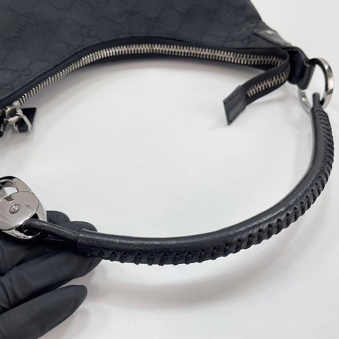 Gucci shoulder bag, black - 8