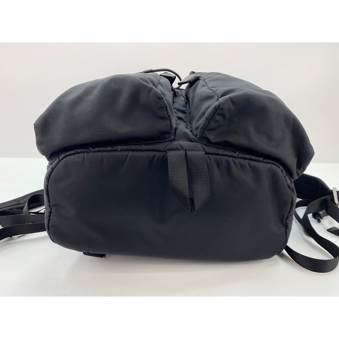 Prada backpack, nylon, black. - 6