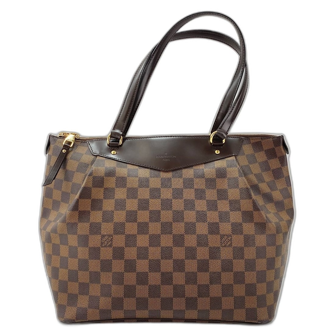 Louis Vuitton Westminster PM Tote Bag, Brown: --- Catalog ---Category: SizeSize (HxWxD): 28cm x 31cm x 17cm / 11.02'' x 12.2'' x 6.69''Category: DesignType: Tote bagColor: BrownGender: WomenCategory: GeneralBrand: Louis Vuitton--- Item List ---Se