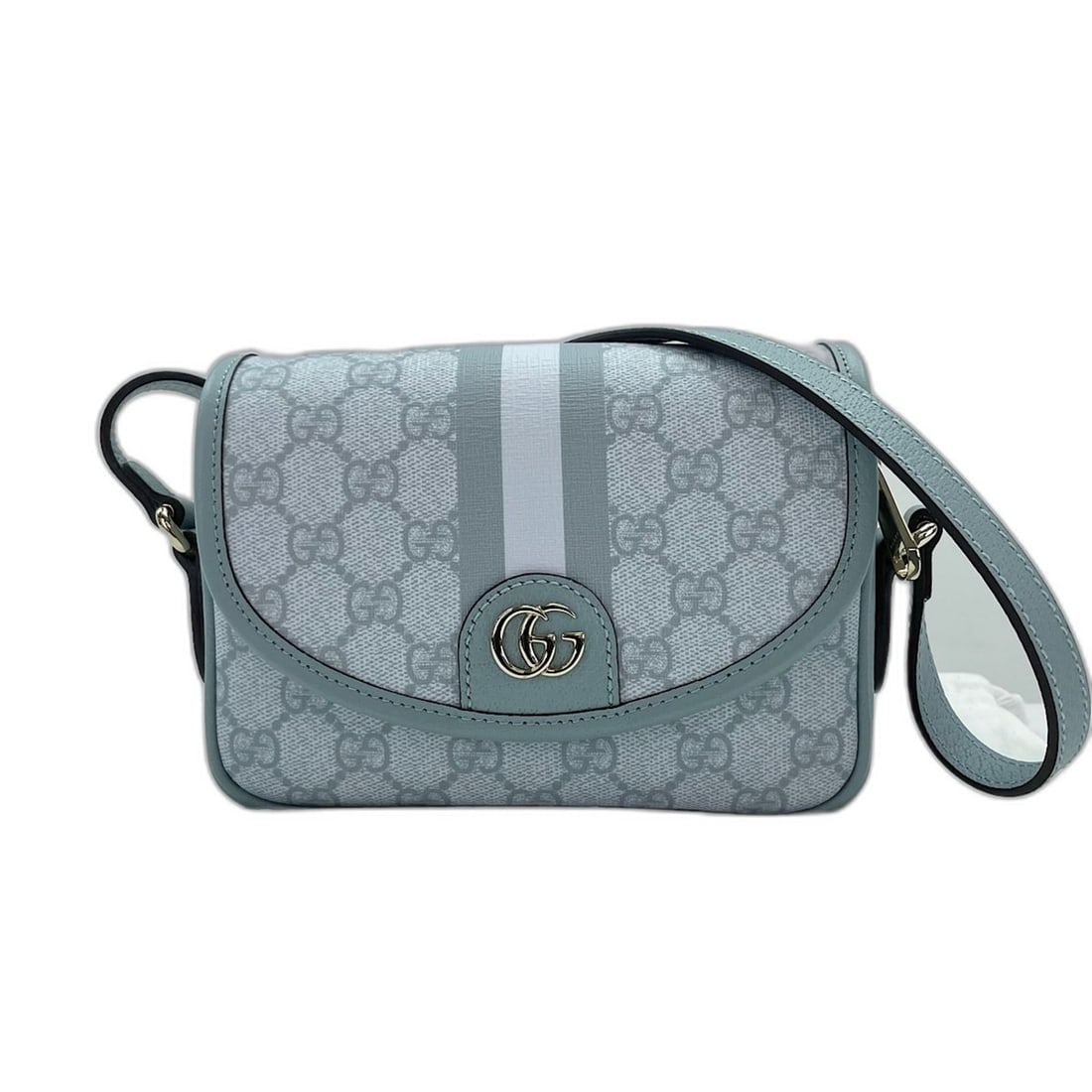Gucci Ophidia Shoulder Bag, Blue: --- Catalog ---Category: SizeSize (HxWxD): 13cm x 18cm x 4cm / 5.11'' x 7.08'' x 1.57''Category: DesignType: Shoulder bagColor: BlueGender: WomenCategory: GeneralBrand: Gucci--- Item List ---Section: 