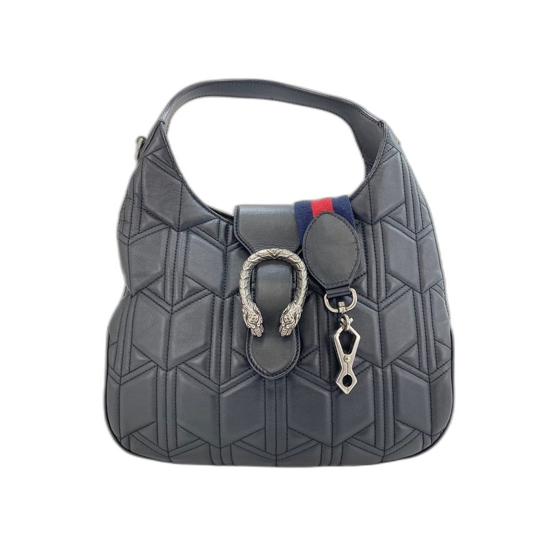 Gucci Dionysus Shoulder Bag, Leather, Black: --- Catalog ---Category: SizeSize (HxWxD): 23cm x 32cm x 5cm / 9.05'' x 12.59'' x 1.96''Category: DesignType: Shoulder bagColor: BlackGender: WomenMaterial: Leather Category: GeneralBrand: Gucci--- It