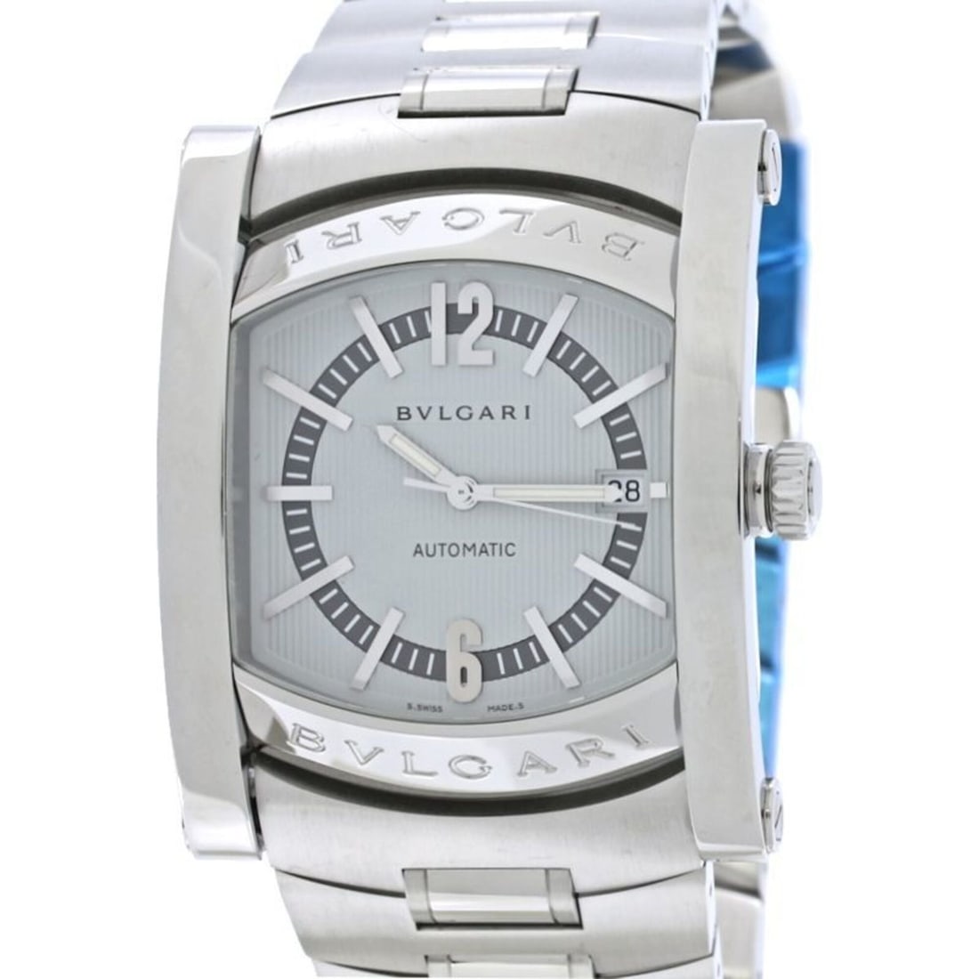 BVLGARI Bulgari Assioma Japan Limited Edition AA48C6SSD JP AA48S Men's Watch SS 40532: --- Catalog ---Category: SizeWrist Size: 20cm / 7.87''Case Diameter: 38mm / 1.5''Category: DesignType: WristwatchGender: MenColor (Dial): WhiteMaterial (Band): Stainless steelMaterial (Case): Stainles