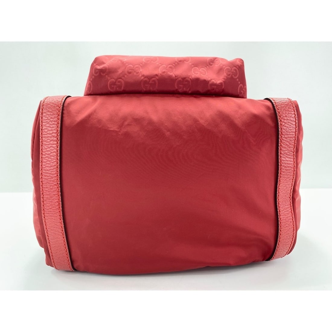 Gucci GUCCI Backpack Nylon Red - 5