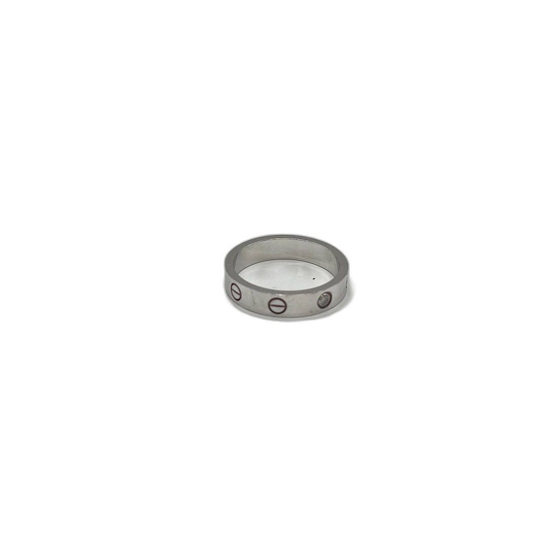 Cartier Love Ring (Silver) - 3