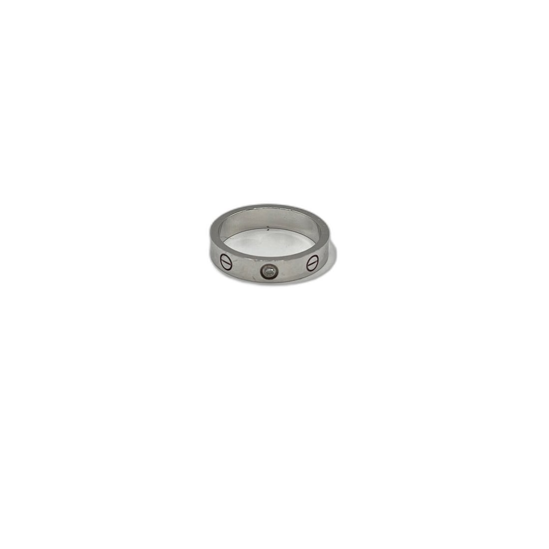 Cartier Love Ring (Silver) - 4