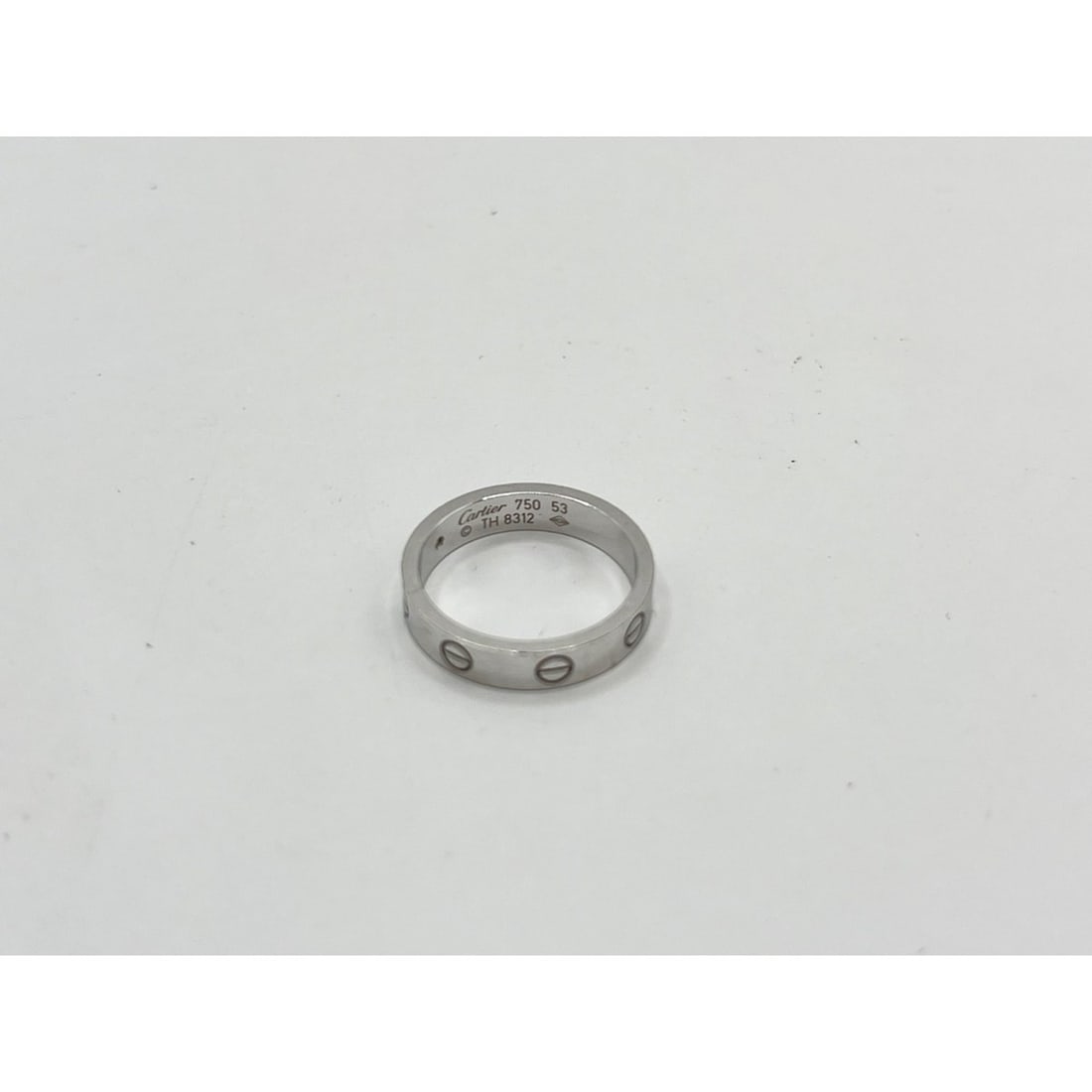 Cartier Love Ring (Silver) - 5