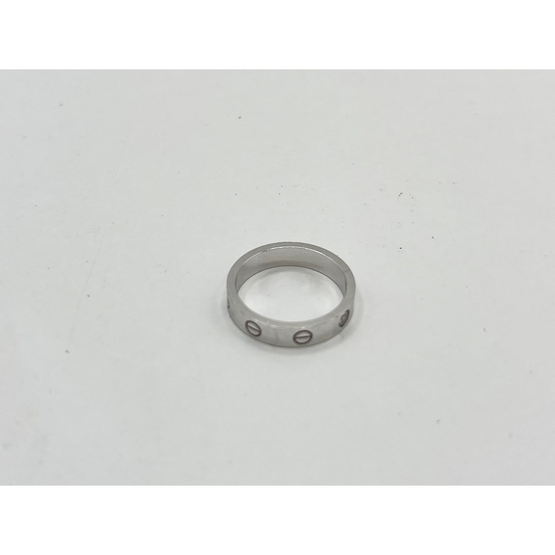 Cartier Love Ring (Silver) - 6