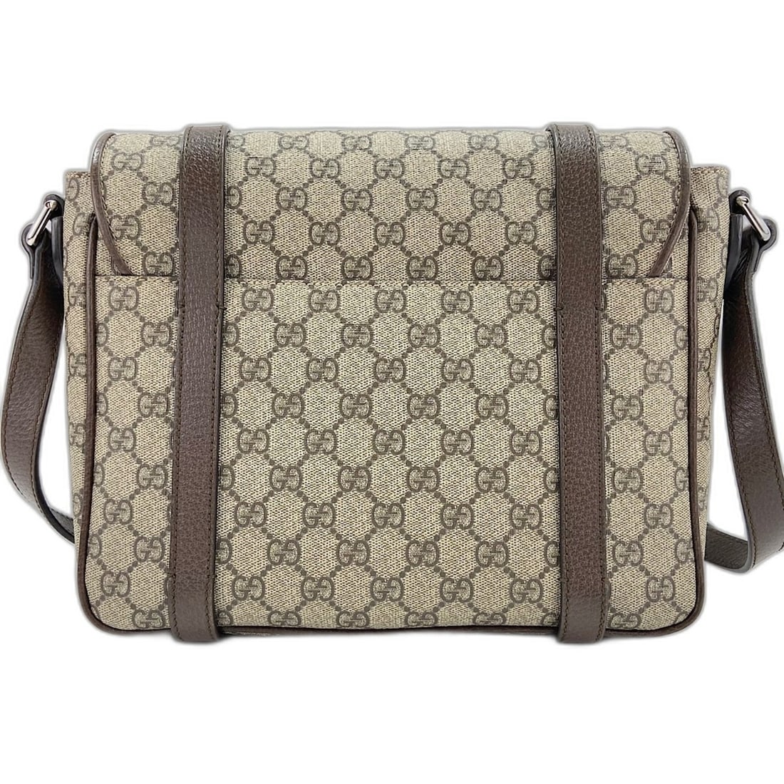 Gucci Interlocking G Shoulder Bag, Beige - 3