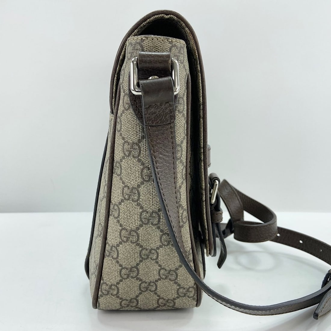 Gucci Interlocking G Shoulder Bag, Beige - 6