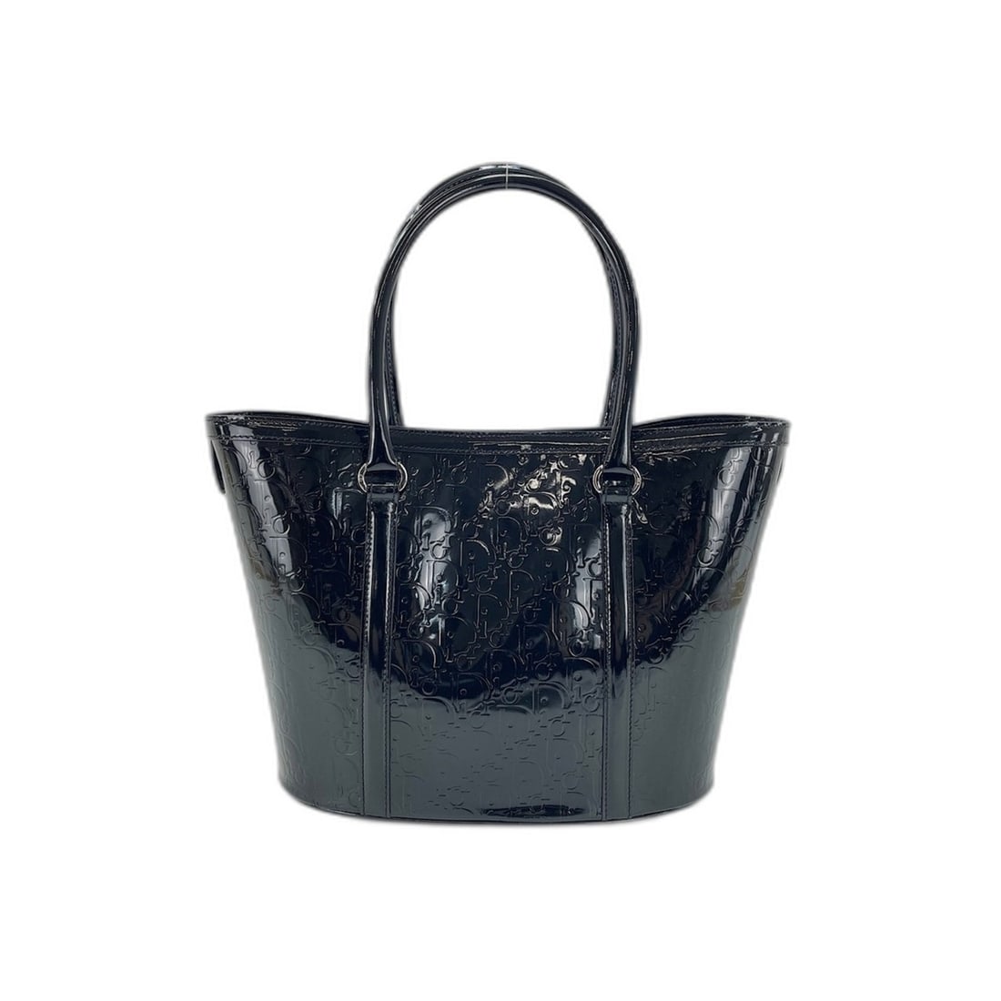 Christian Dior Ultimate Handbag, Enamel, Black: --- Catalog ---Category: SizeHandle Drop: 16.00cm / 6.30''Size (HxWxD): 26cm x 32cm x 14cm / 10.23'' x 12.59'' x 5.51''Category: DesignType: HandbagColor: BlackGender: WomenCategory: GeneralBrand: Chr