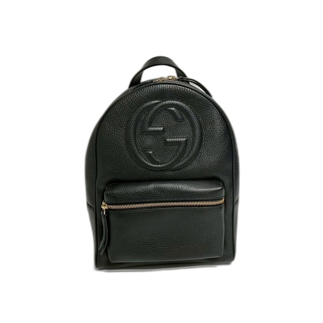 Gucci Soho Shoulder Bag, Leather, Black: --- Catalog ---Category: SizeSize (HxWxD): 28cm x 22cm x 9cm / 11.02'' x 8.66'' x 3.54''Strap Length: 64cm - 72cm / 25.19'' - 28.34''Category: DesignType: Shoulder bagColor: BlackCategory: GeneralLine