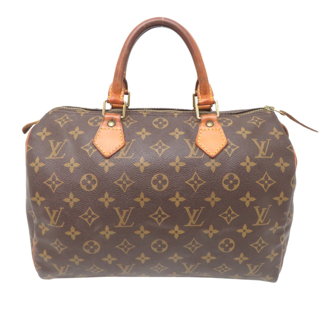 Louis Vuitton Speedy 30 Women's/Men's Handbag M41526 (Discontinued) Monogram Brown: --- Catalog ---Category: SizeSize (HxWxD): 20cm x 30cm x 18cm / 7.87'' x 11.81'' x 7.08''Category: DesignType: HandbagColor: BrownGender: Men,WomenMaterial: Monogram Category: GeneralMPN: M41526Brand: