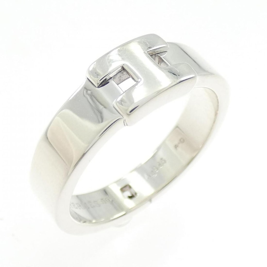 Hermes 925 Ring: --- Catalog ---Category: SizeUS Size: 8Brand Size: 56Category: DesignType: Band ringGender: WomenMaterial: Silver 925Category: GeneralBrand: Hermes--- Item List ---Section: ConditionRanking: Rank A