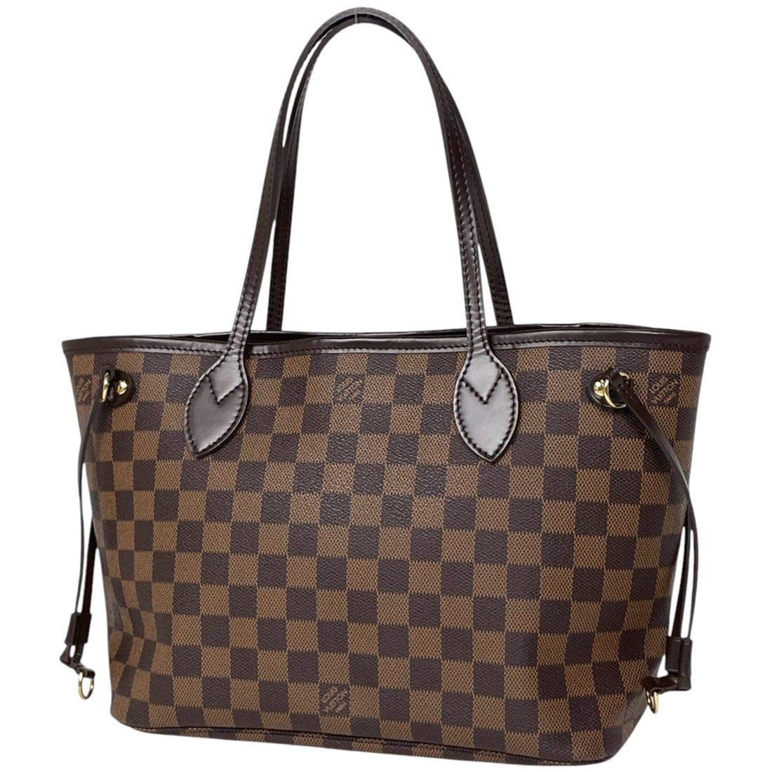 Louis Vuitton Neverfull PM Tote Bag Handbag Damier Brown N51109 Women's: --- Catalog ---Category: SizeSize (HxWxD): 22cm x 29cm x 13cm / 8.66'' x 11.41'' x 5.11''Category: DesignType: Handbag, Tote bagColor: BrownGender: WomenCategory: GeneralMPN: N51109Brand: Louis Vuitto