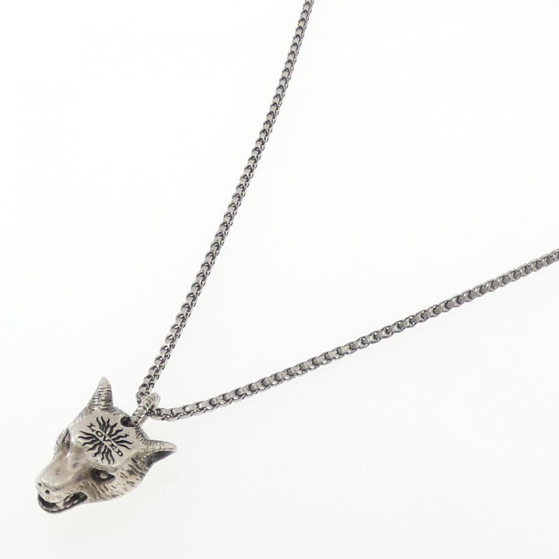 Gucci Wolf Head Necklace - 2