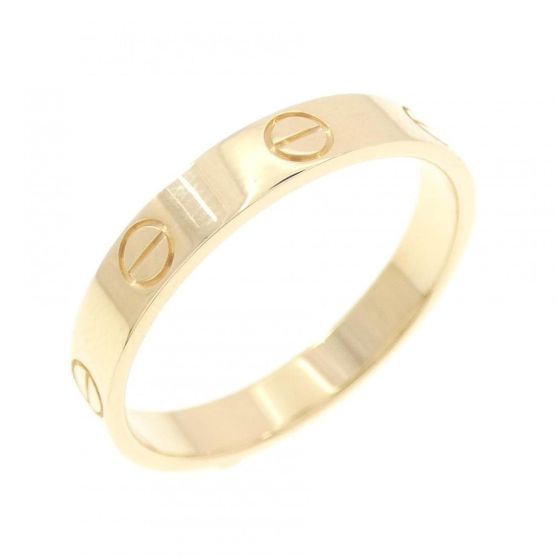 Cartier Mini Love Ring: --- Catalog ---Category: SizeUS Size: 9.5Brand Size: 59Category: DesignType: Band ringGender: WomenMaterial: Yellow gold (18K)Category: GeneralBrand: Cartier--- Item List ---Section: