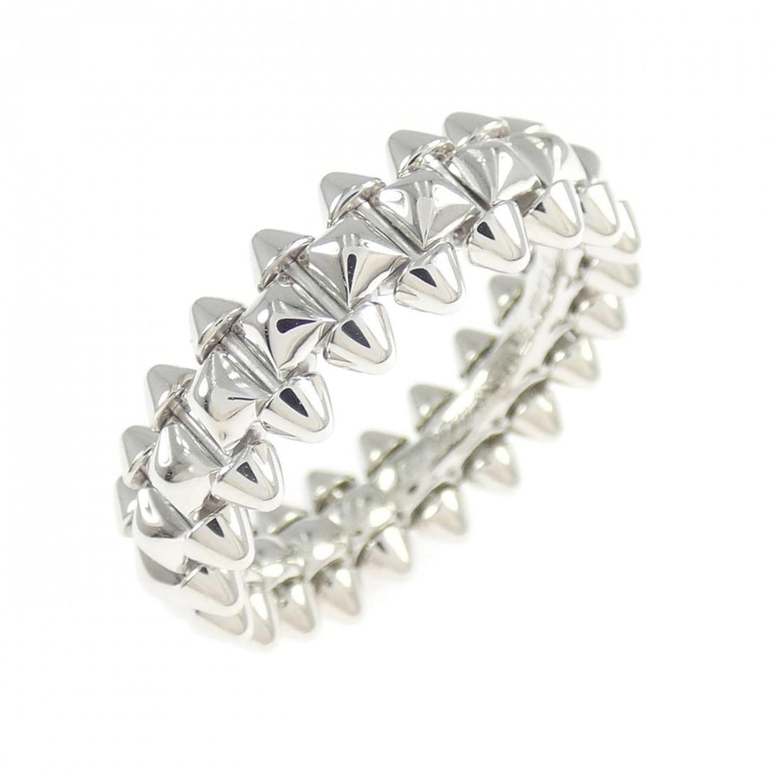 Cartier Crush Small Ring: --- Catalog ---Category: SizeUS Size: 5.5Brand Size: 50Category: DesignType: Band ringGender: WomenMaterial: White gold (18K)Category: GeneralMPN: B4233100Brand: Cartier--- Item List ---Section: