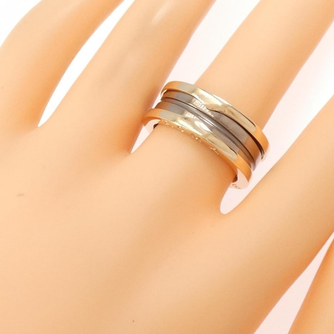 Bvlgari B.zero1 2-band ring - 3