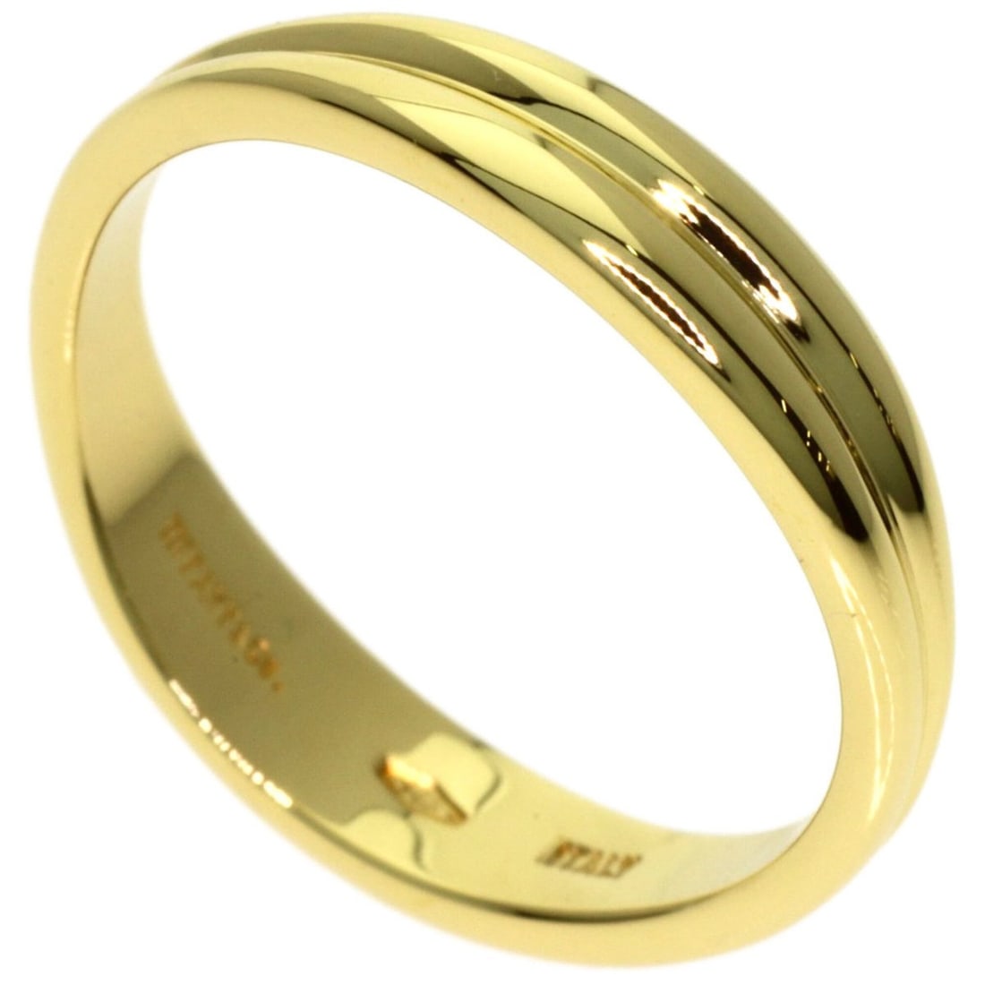 Tiffany & Co. Double Wave Ring, 18K Yellow Gold, Women's.: --- Catalog ---Category: SizeWeight: 2.9g / 0.1oz.JP Size: 9US Size: 5Category: DesignType: Band ringGender: WomenMaterial: Yellow gold (18K)Category: GeneralBrand: Tiffany--- Item List ---Section: Co