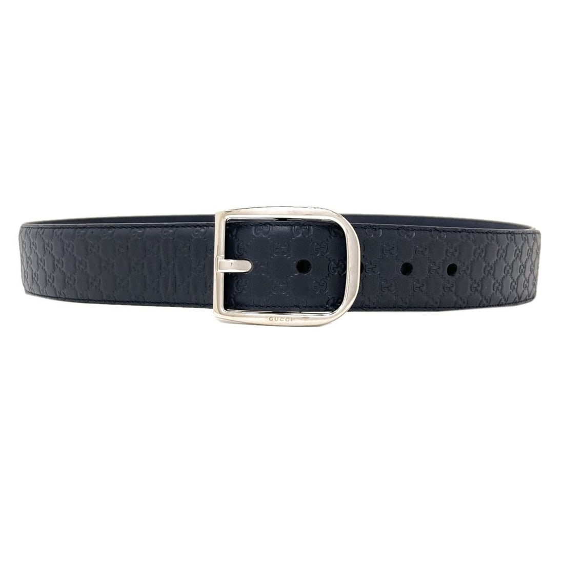 Gucci 449716 Outlet GG Signature Shima Leather Belt for Men GUCCI (1 of 10)