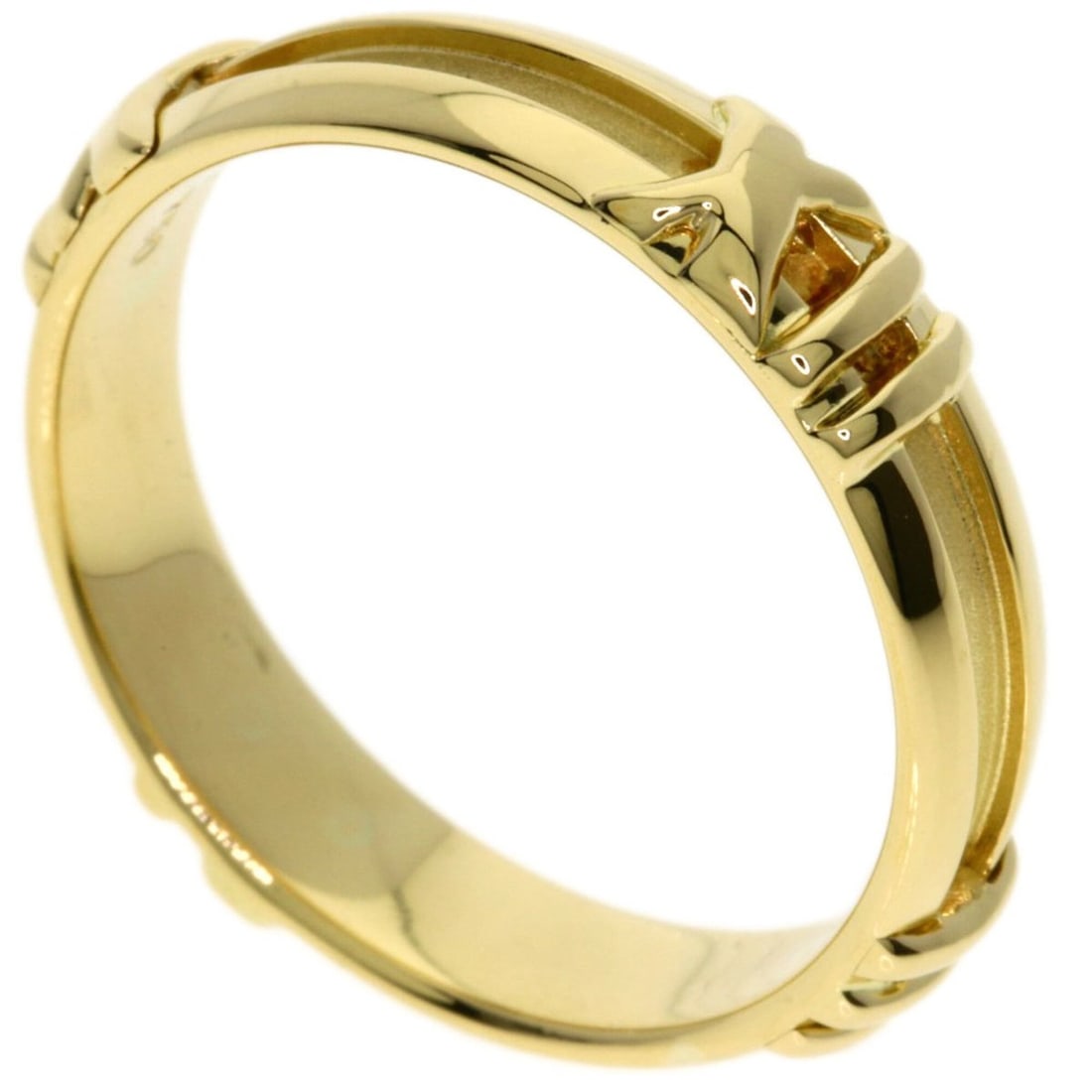 Tiffany & Co. Atlas Ring, 18K Yellow Gold, Women's. (1 of 16)