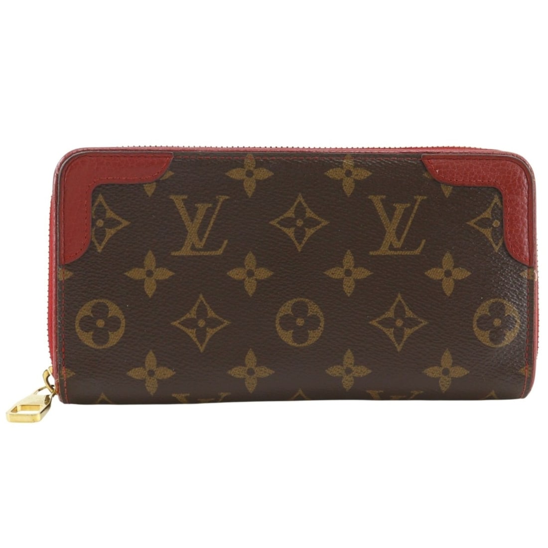 Louis Vuitton Zippy Wallet Retiro Long M61854 Monogram Canvas Cerise 2019 Brown MI1139 Women's: --- Catalog ---Category: SizeWeight: 270g / 9.52oz.Size (HxWxD): 10.5cm x 19.5cm x 2.5cm / 4.13'' x 7.67'' x 0.98''Category: DesignType: Long wallet (bi-fold)Color: Brown, CeriseGender: WomenMaterial: