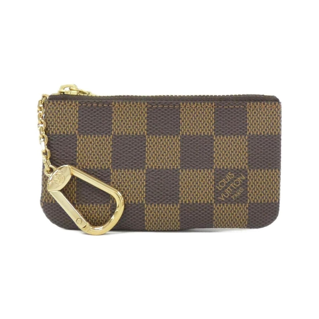 Louis Vuitton Damier Card Key Case Pochette Clé N62658 Coin &: --- Catalog ---Category: SizeSize (HxWxD): 7cm x 12cm x 1cm / 2.75'' x 4.72'' x 0.39''Category: DesignType: Coin purse/coin caseColor: EbeneGender: Women,MenMaterial: Coated canvas Category: GeneralBr