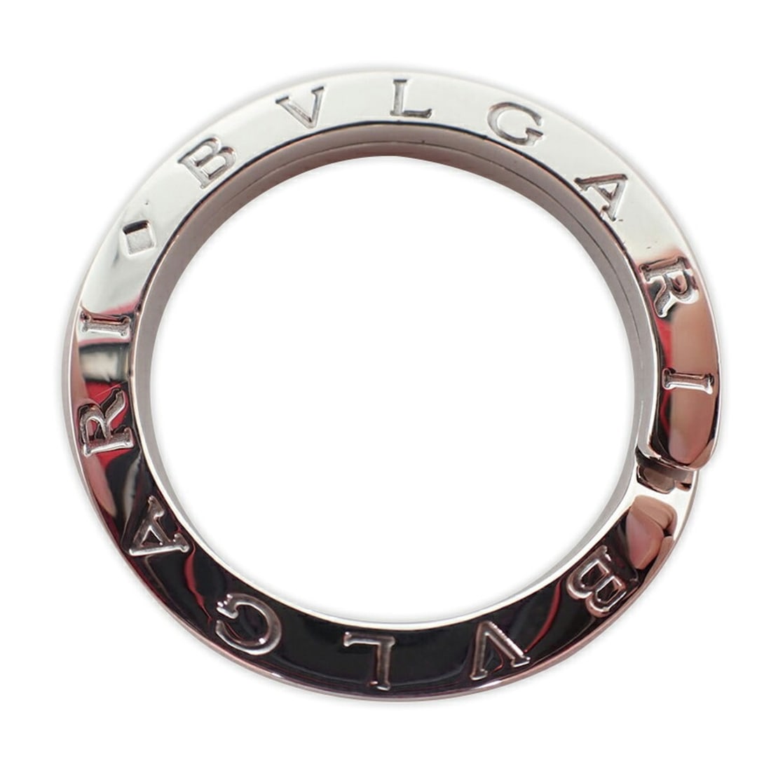BVLGARI Bulgari 925 Keyring Top: --- Catalog ---Category: DesignType: KeyringGender: WomenMaterial: Sterling silver 925Category: GeneralBrand: Bvlgari--- Item List ---Section: ConditionRanking: Rank A Used - A few traces of usage,