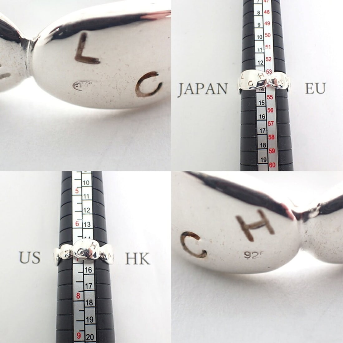 CHANEL 925 Ring, Size 14 - 11