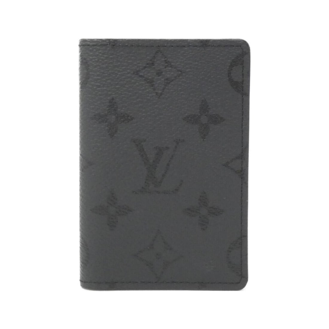 Louis Vuitton Monogram Midnight Business Card Holder/Card Case Organizer de Poche M26775: --- Catalog ---Category: DesignType: Business card caseColor: Black, MonogramGender: WomenMaterial: Coated canvas Category: GeneralMPN: M26775Brand: Louis VuittonCategory: Physical PropertiesSize (HxW