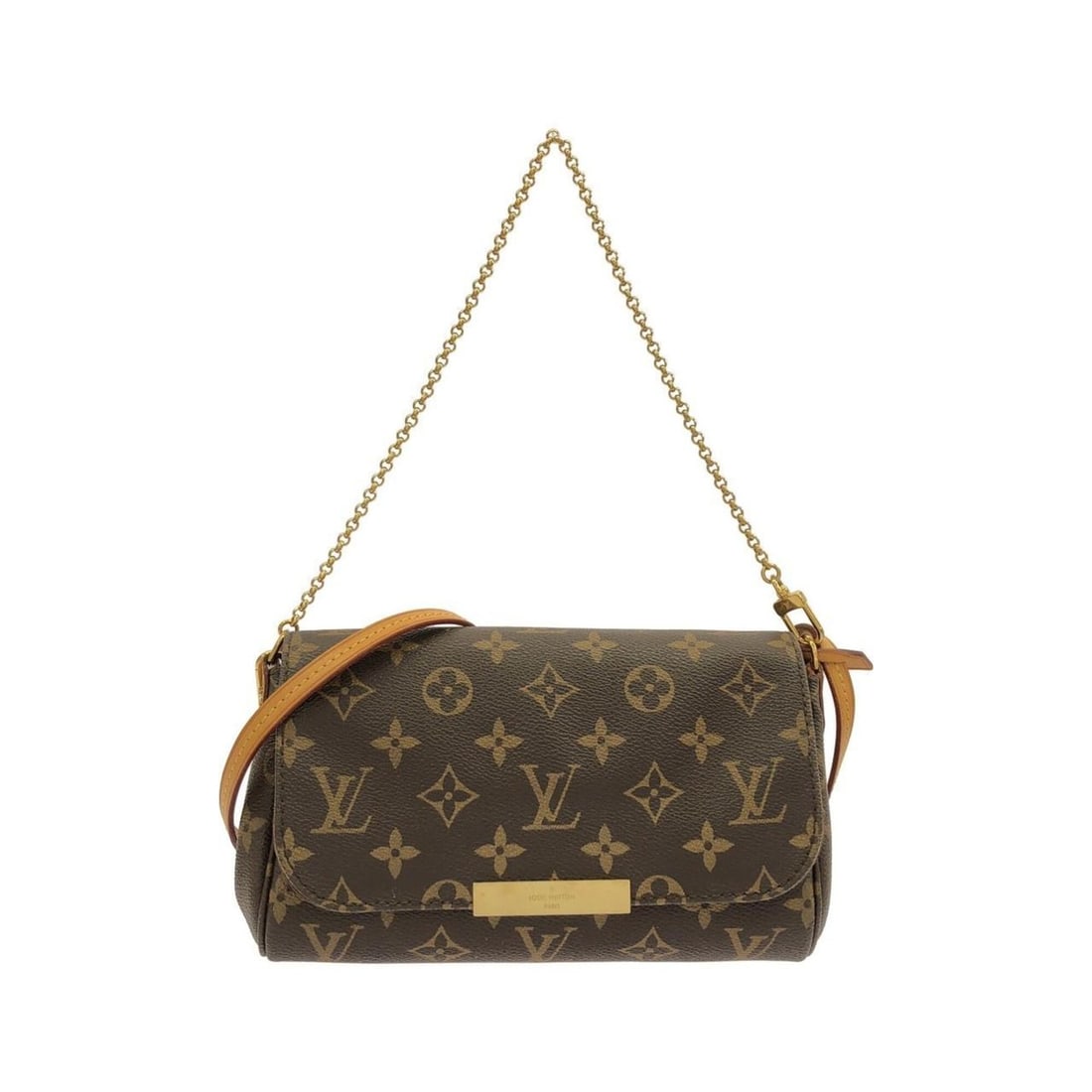 Louis Vuitton Monogram Favorite PM M40717 Shoulder Bag: --- Catalog ---Category: SizeSize (HxWxD): 14.5cm x 21cm x 4cm / 5.7'' x 8.26'' x 1.57''Category: DesignType: Shoulder bagColor: Marron, MonogramGender: WomenMaterial: Coated canvas Category: GeneralM
