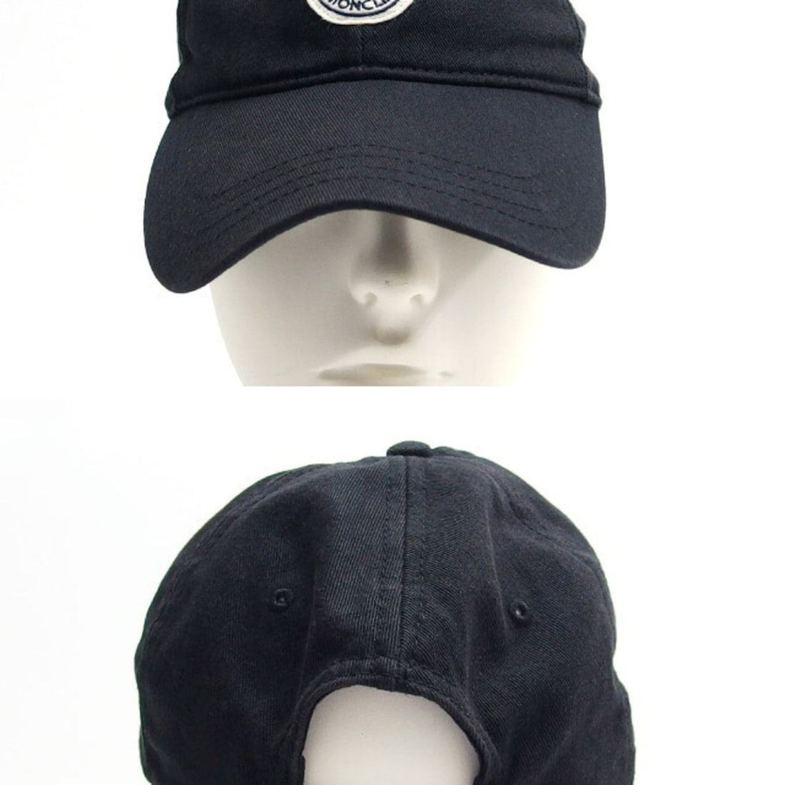 Moncler baseball cap with patch, black. - 3
