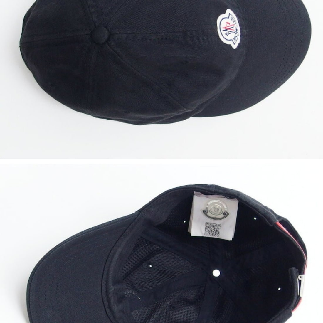 Moncler baseball cap with patch, black. - 5