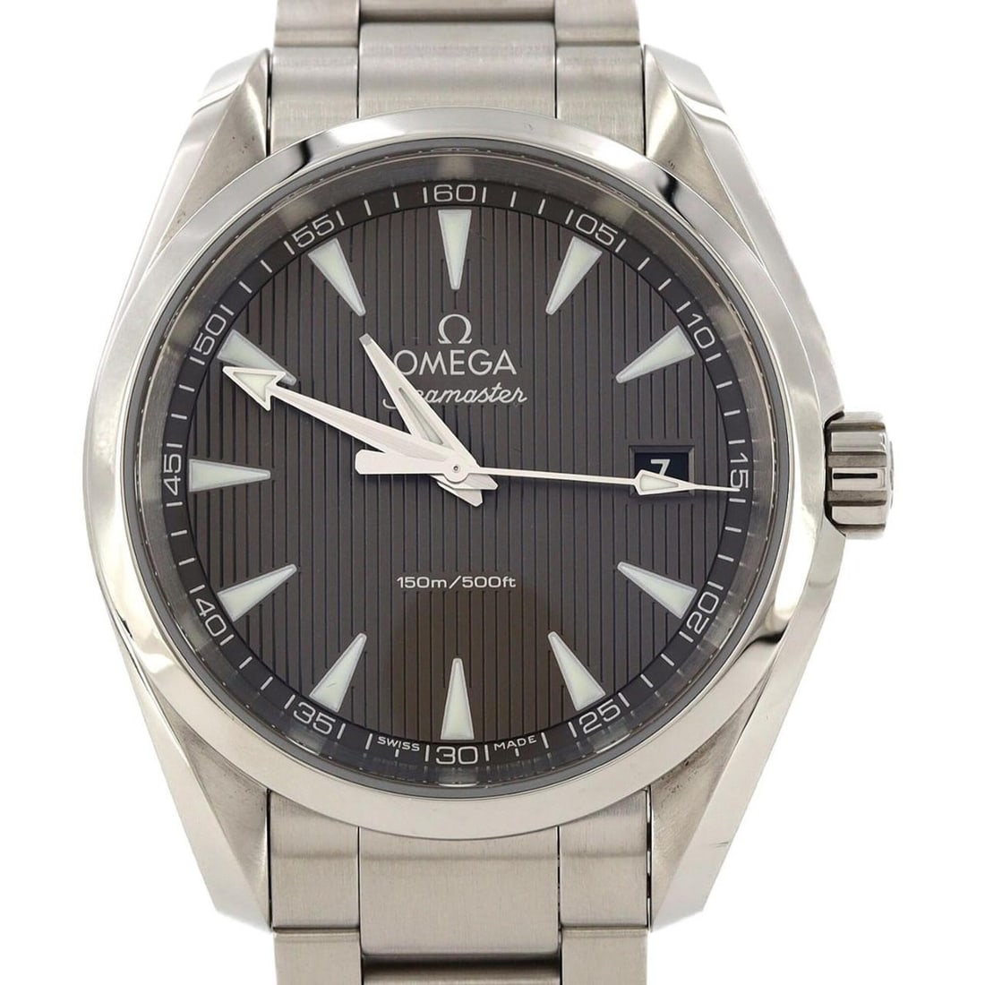 Omega Seamaster Aqua Terra 231.10.39.60.06.001 Stainless Steel Quartz Watch: --- Catalog ---Category: SizeWrist Size: 19cm / 7.48''Case Diameter: 39mm / 1.54''Category: DesignType: WristwatchGender: MenColor (Dial): GrayMaterial (Band): Stainless steelMaterial (Case): Stainles