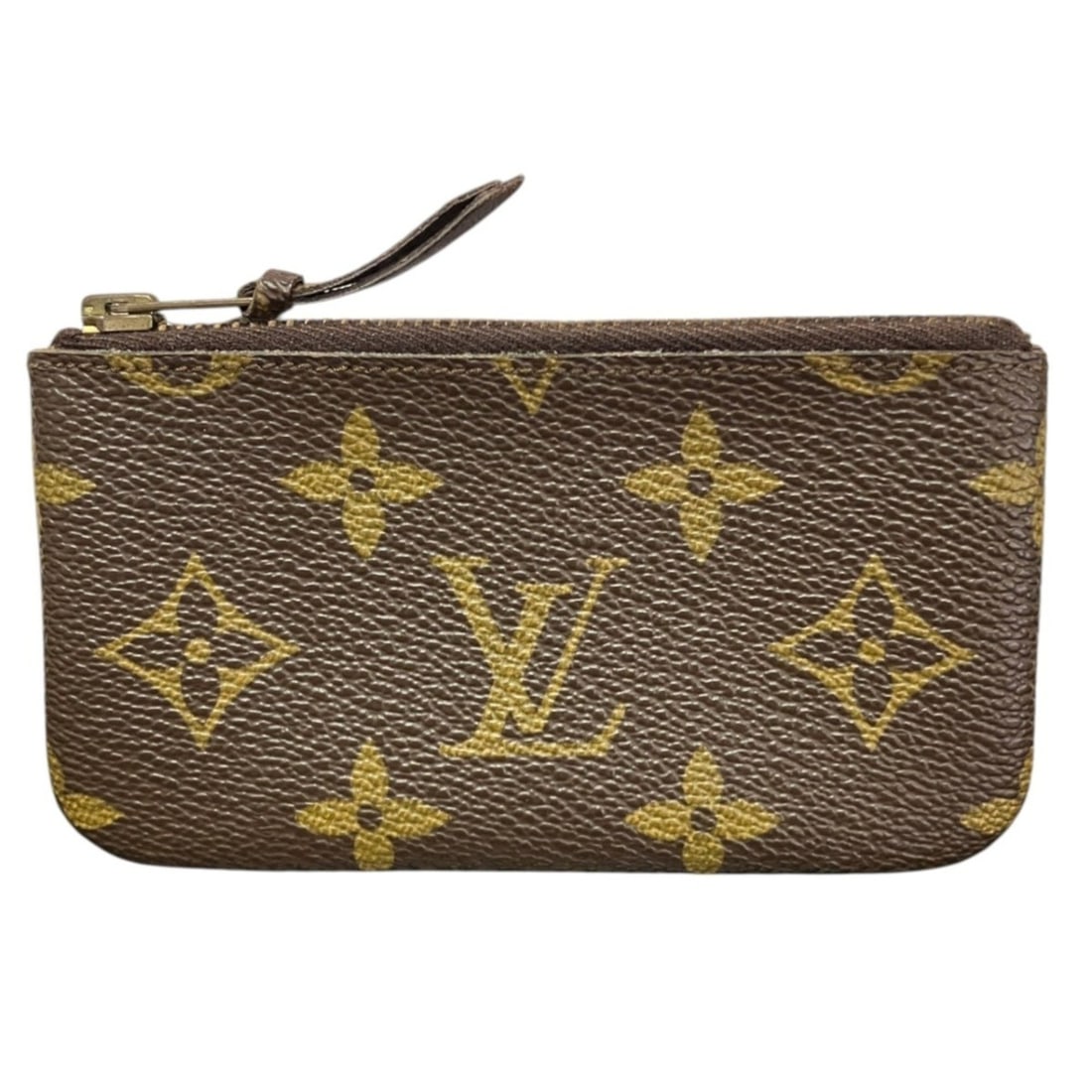 Louis Vuitton Pochette Clé Wallet/Coin Case, Monogram Canvas, M62650: --- Catalog ---Category: SizeSize (HxWxD): 6.5cm x 12cm / 2.55'' x 4.72''Category: DesignType: Coin purse/coin caseColor: Brown, Galle, MonogramClosure: ZipperMaterial: Monogram Category: GeneralMPN: 