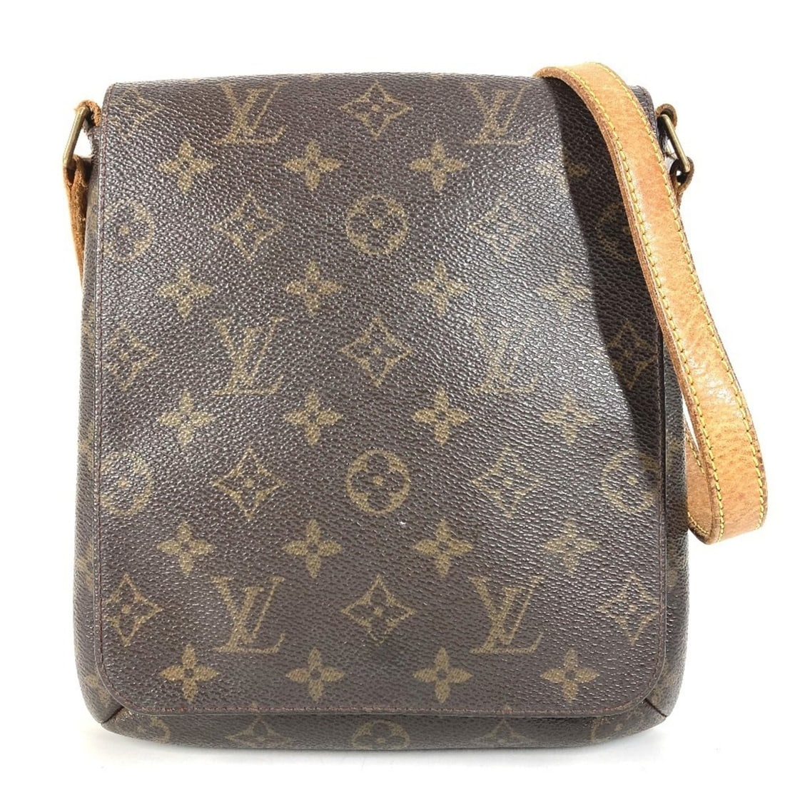 LOUIS VUITTON M51387 Monogram Musette Salsa Pochette Bag Crossbody Shoulder Canvas Women's Brown: --- Catalog ---Category: SizeSize (HxWxD): 24cm x 22cm / 9.44'' x 8.66''Category: DesignType: Pochette, Shoulder bagColor: BrownGender: Men,WomenMaterial: Monogram Category: GeneralMPN: M51387Brand: L