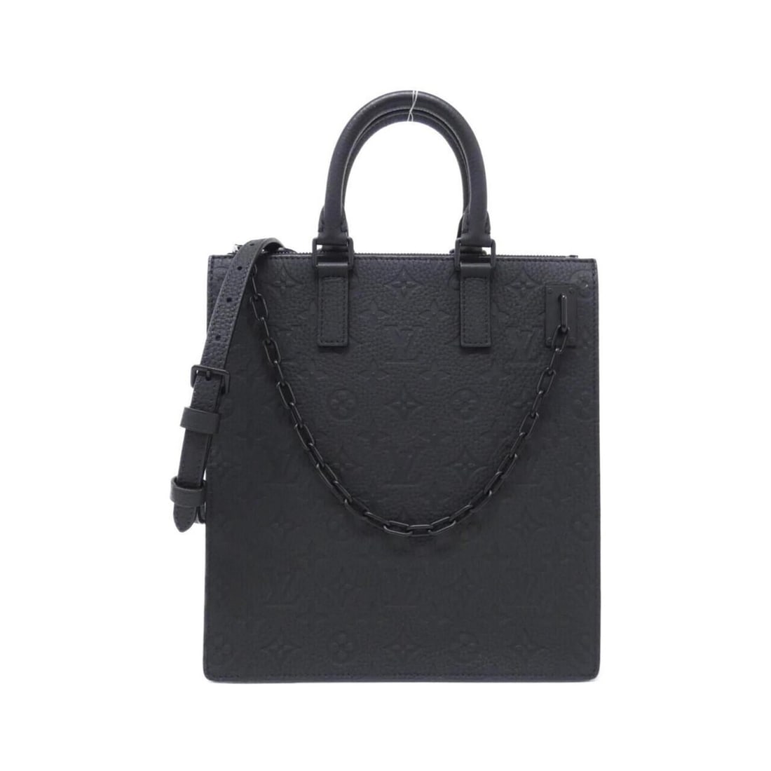 Louis Vuitton Taurillon Monogram Sac Plat Messenger M55924 Handbag: --- Catalog ---Category: SizeSize (HxWxD): 28cm x 26cm x 6cm / 11.02'' x 10.23'' x 2.36''Category: DesignType: HandbagColor: BlackGender: Men,WomenMaterial: Leather Leather/Fur Type: Calf leatherCateg