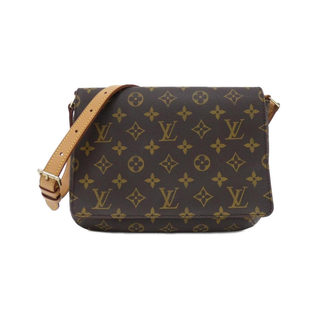 Louis Vuitton Monogram Musette Tango M51257 Shoulder Bag: --- Catalog ---Category: SizeSize (HxWxD): 18cm x 25cm x 5cm / 7.08'' x 9.84'' x 1.96''Category: DesignType: Shoulder bagColor: MarronGender: Men,WomenMaterial: Coated canvas Hardware Color: