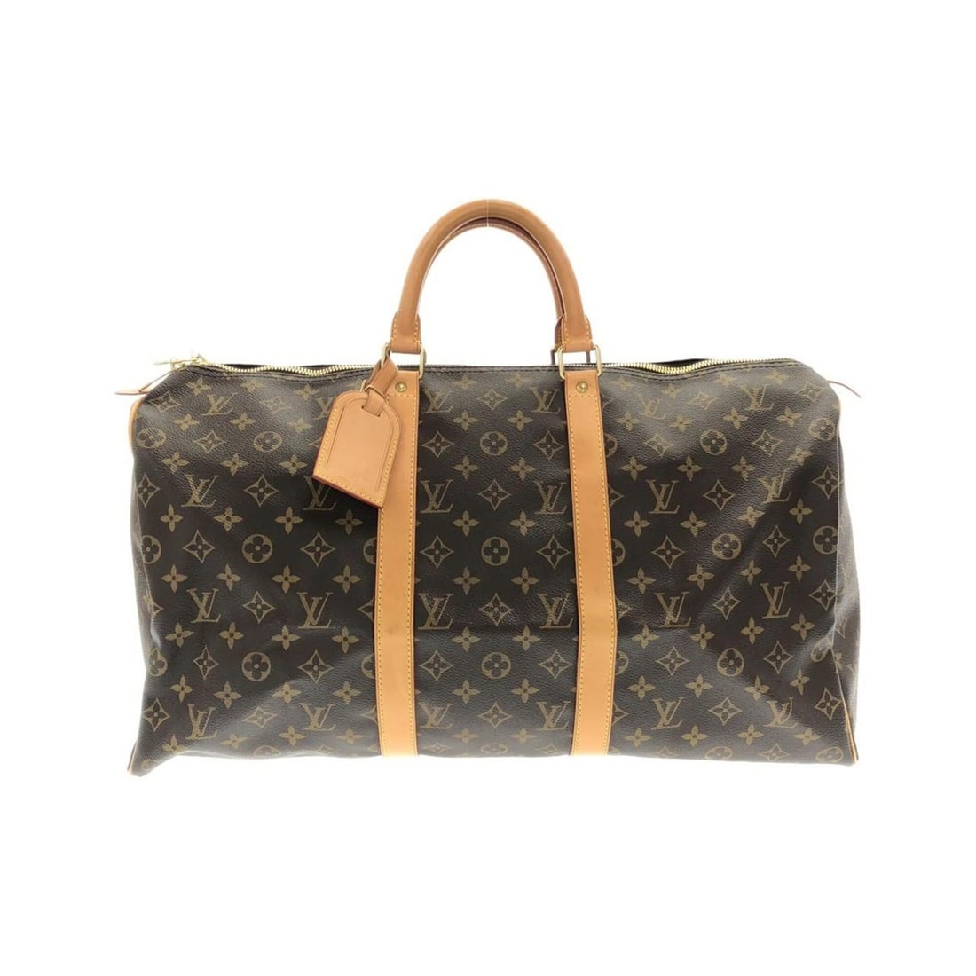 Louis Vuitton Monogram Keepall 50cm M41426 Boston Bag: --- Catalog ---Category: SizeSize (HxWxD): 27cm x 51.5cm x 22cm / 10.62'' x 20.27'' x 8.66''Category: DesignType: Boston bagColor: MarronGender: Men,WomenMaterial: Coated canvas Hardware Color: