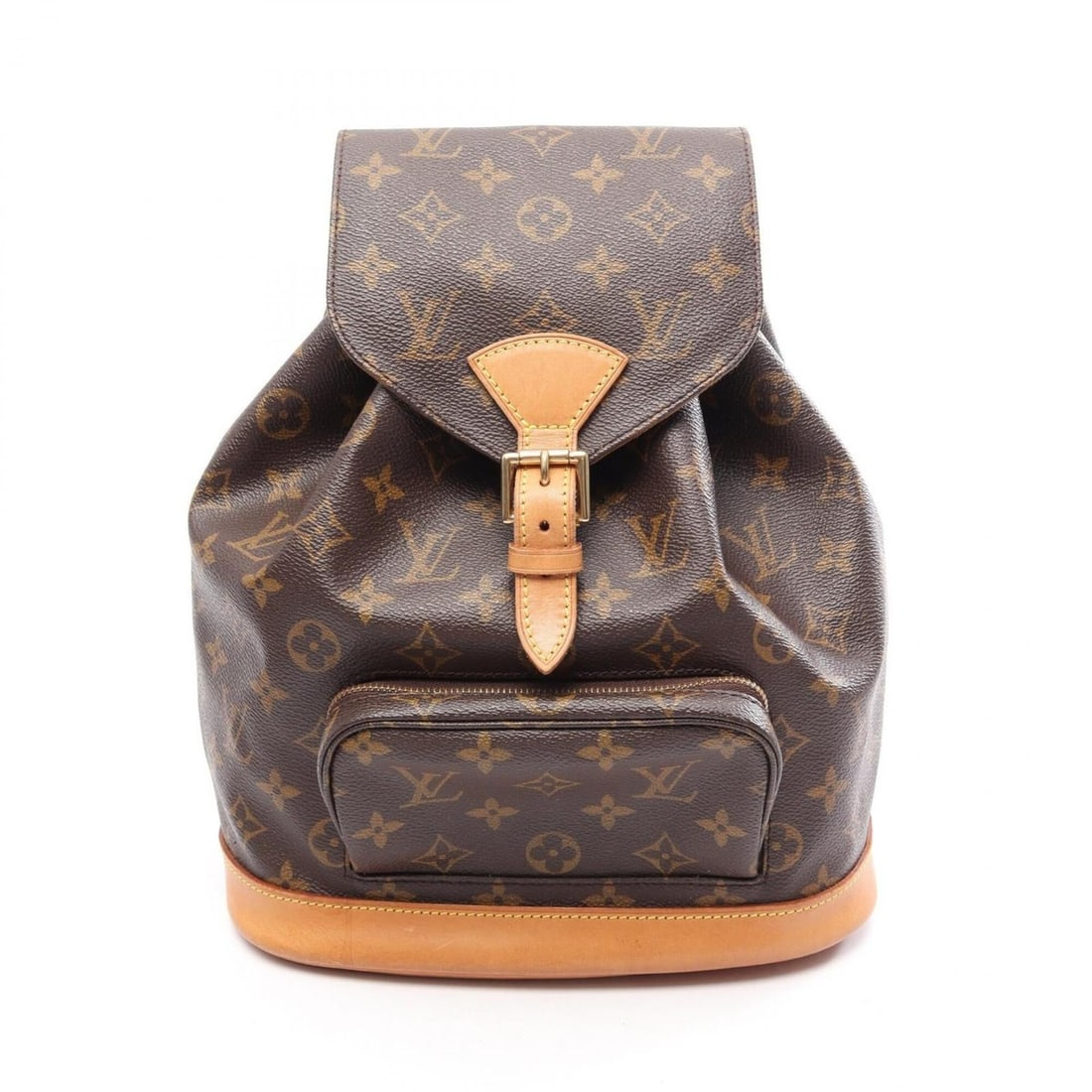 Louis Vuitton Montsouris MM Backpack/Handbag, Coated Canvas and Leather, Monogram Pattern, Women's, (1 of 15)