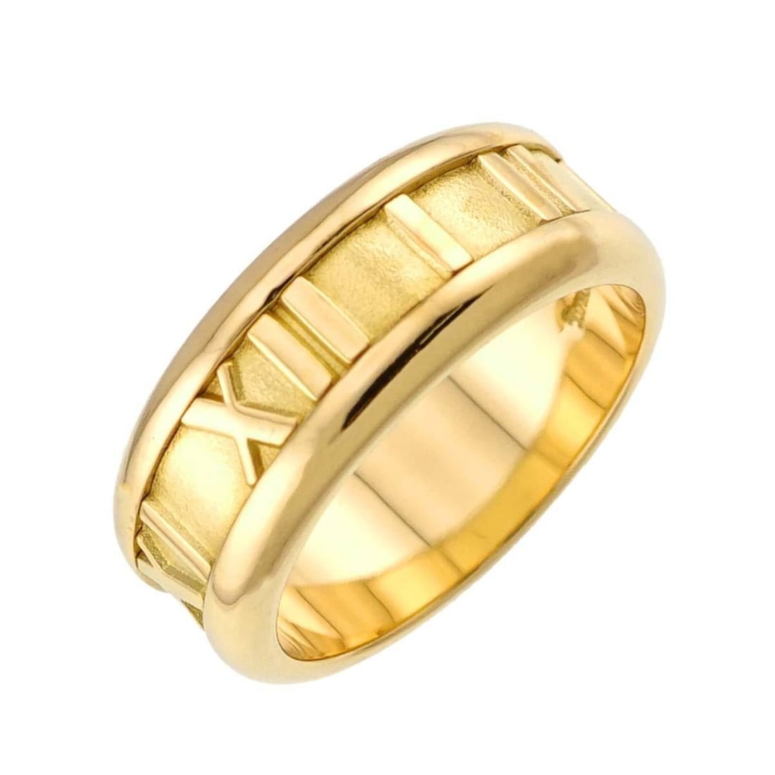Tiffany & Co. Atlas Ring, 18K Yellow Gold (750) (1 of 8)