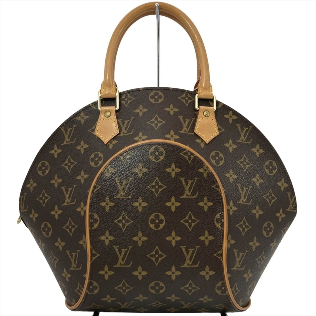 Louis Vuitton Ellipse PM Handbag, Monogram Canvas, M51127, Brown, Gold Hardware, MI0929: --- Catalog ---Category: SizeHandle Drop: 11.00cm / 4.33''Size (HxWxD): 33cm x 26cm x 7.5cm / 12.99'' x 10.23'' x 2.95''Category: DesignType: HandbagColor: Brown, MonogramGender: WomenClosure: ZipperM