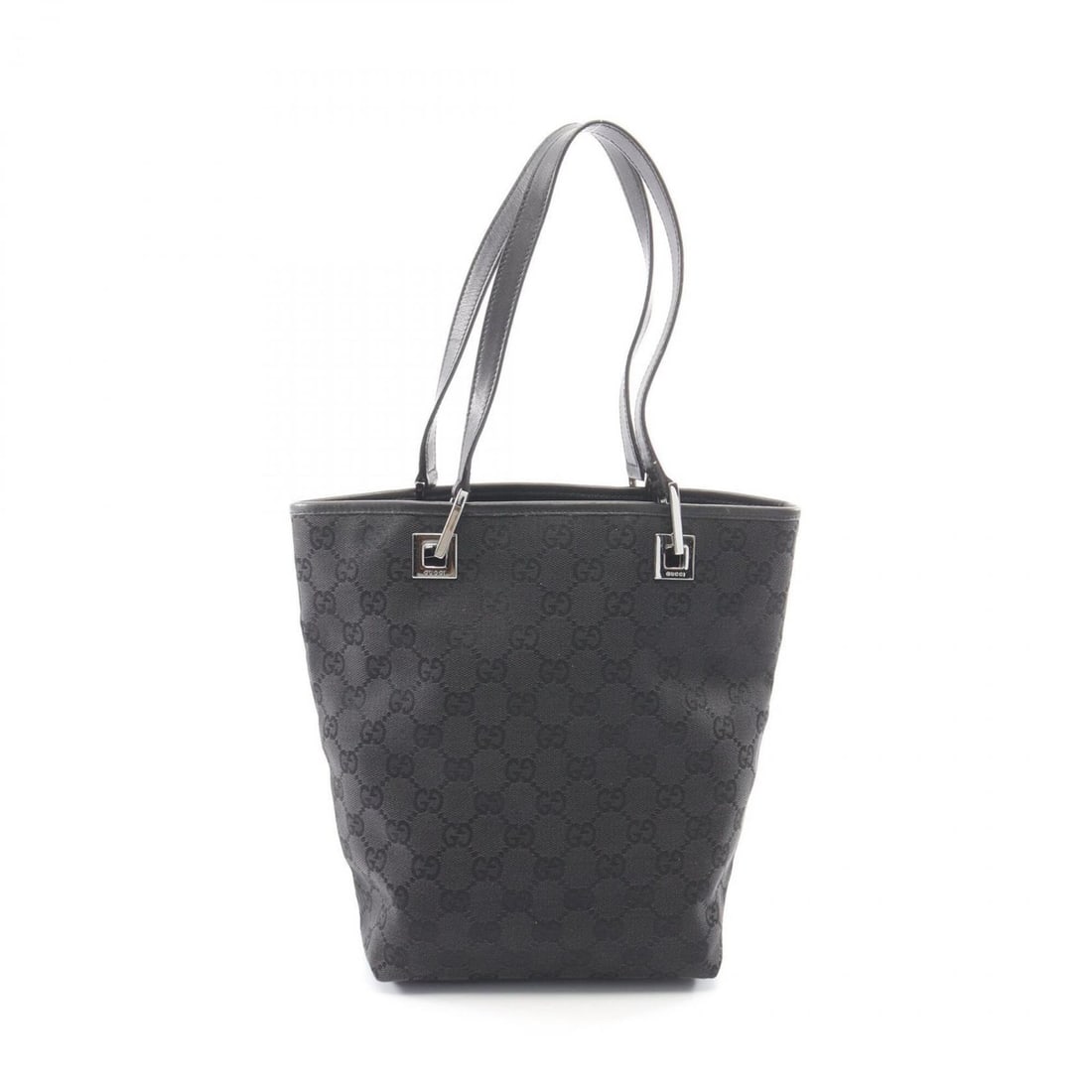 Gucci GG Canvas Tote Bag Handbag Leather Women's Black 31244: --- Catalog ---Category: SizeSize (HxWxD): 24cm x 17cm x 10cm / 9.44'' x 6.69'' x 3.93''Category: DesignType: Handbag, Tote bagColor: BlackGender: WomenMaterial: Canvas , Leather Category: GeneralMPN: