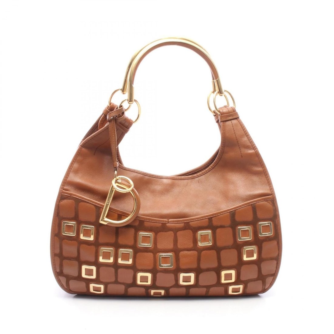 Christian Dior Dior 61 Hobo Shoulder Bag Handbag Leather Women's Brown: --- Catalog ---Category: SizeSize (HxWxD): 28cm x 19.5cm x 10cm / 11.02'' x 7.67'' x 3.93''Category: DesignType: Handbag, Shoulder bagColor: BrownGender: WomenMaterial: Leather Category: GeneralBrand: