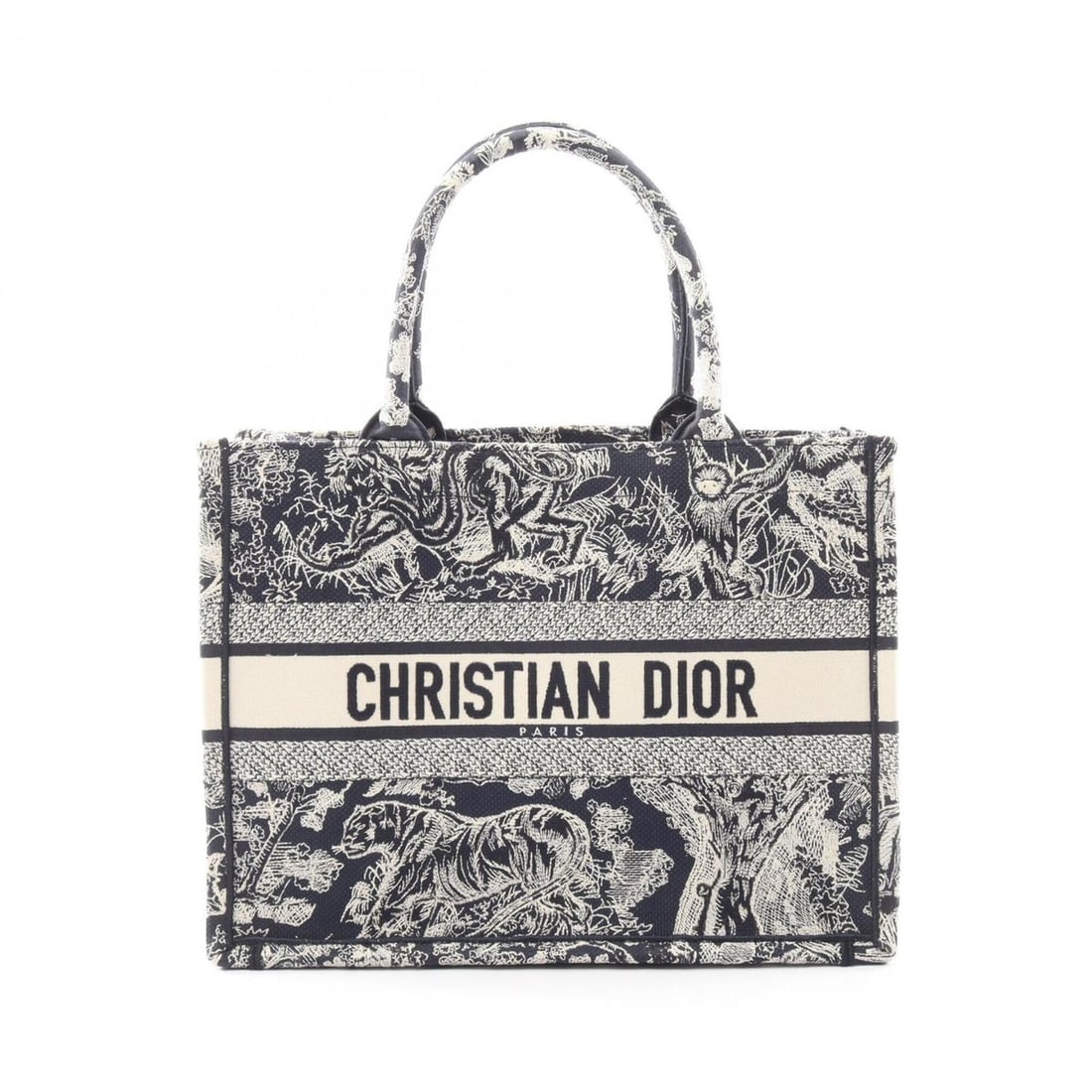 Christian Dior Dior Book Tote Medium Toile de Jouy Canvas Bag Handbag for Women, Navy/White: --- Catalog ---Category: SizeSize (HxWxD): 27.5cm x 36cm x 9cm / 10.82'' x 14.17'' x 3.54''Category: DesignType: Handbag, Tote bagColor: Navy, WhiteGender: WomenMaterial: Canvas Category: GeneralBrand