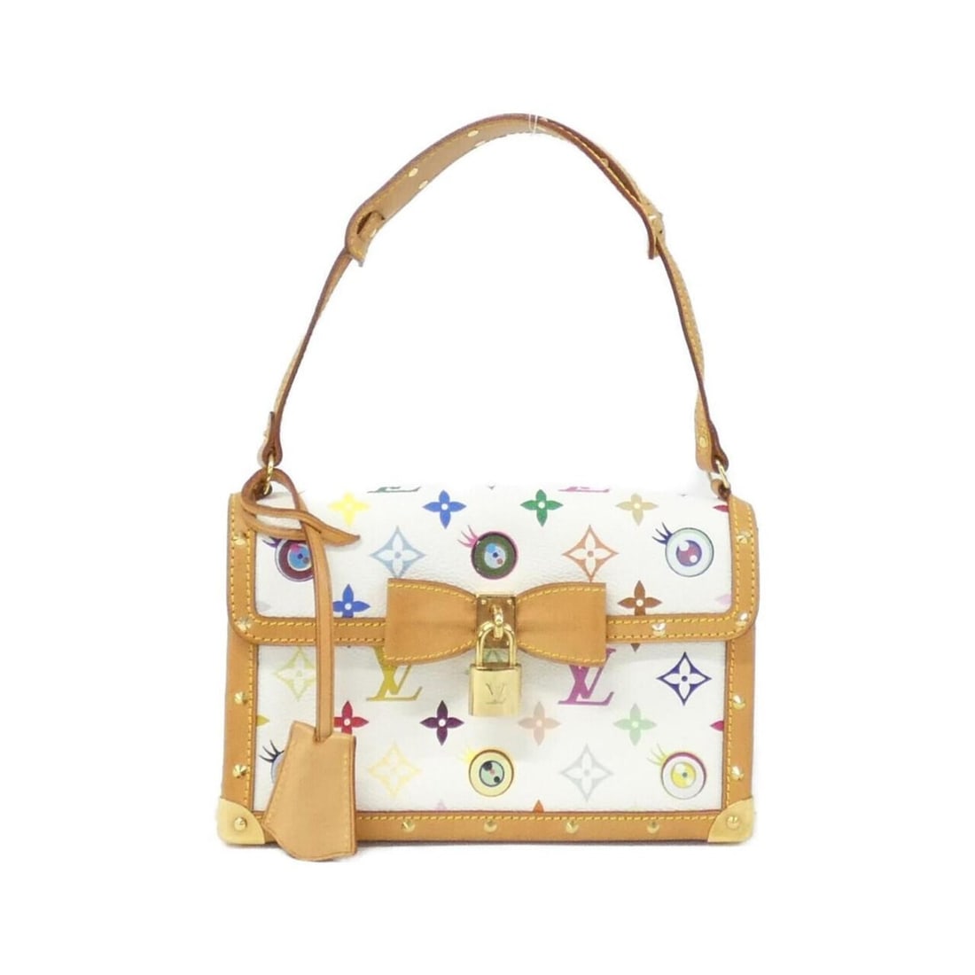 Louis Vuitton Multicolor (EYE LOVE MONOGRAM) Pochette EYE MISS YOU M92055 Shoulder Bag: --- Catalog ---Category: SizeSize (HxWxD): 14cm x 22cm x 5cm / 5.51'' x 8.66'' x 1.96''Category: DesignType: Pochette, Shoulder bagColor: WhiteGender: WomenMaterial: Coated canvas Category: GeneralBra