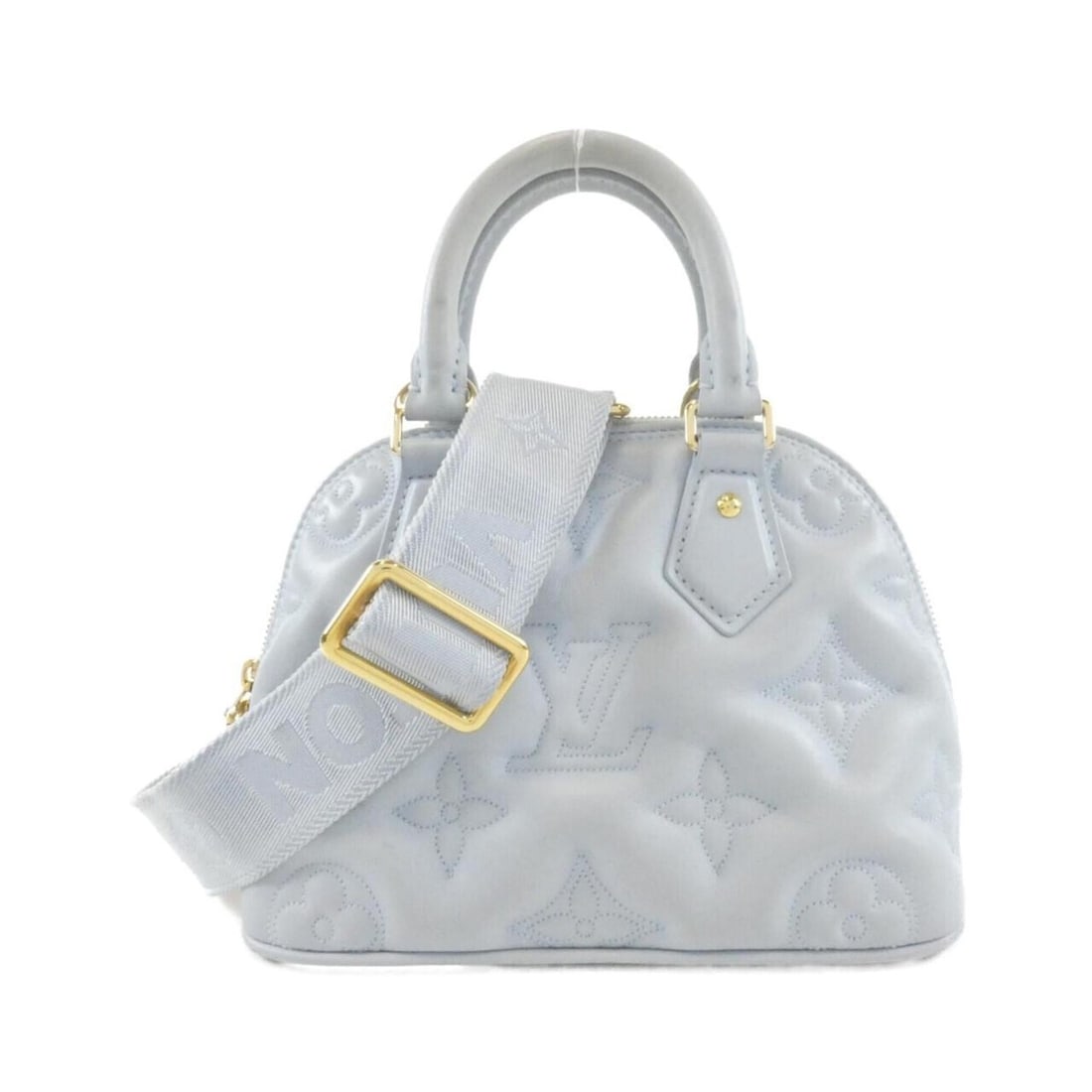 Louis Vuitton Bubblegram Alma Soft BB M59822 Handbag: --- Catalog ---Category: SizeSize (HxWxD): 18cm x 24cm x 12cm / 7.08'' x 9.44'' x 4.72''Category: DesignType: HandbagColor: Blue, GlacierGender: WomenMaterial: Leather Category: GeneralBrand: Louis Vu