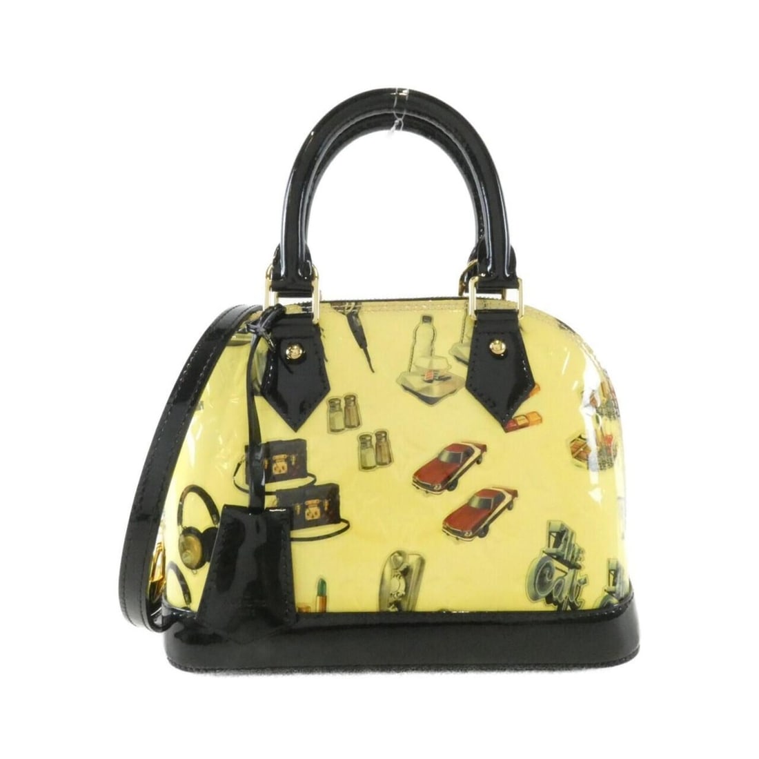 Louis Vuitton Monogram Stickers Alma BB M50419 Handbag: --- Catalog ---Category: SizeSize (HxWxD): 18cm x 24cm x 11cm / 7.08'' x 9.44'' x 4.33''Category: DesignType: HandbagColor: BlackGender: WomenMaterial: Leather Category: GeneralBrand: Louis Vuitton---