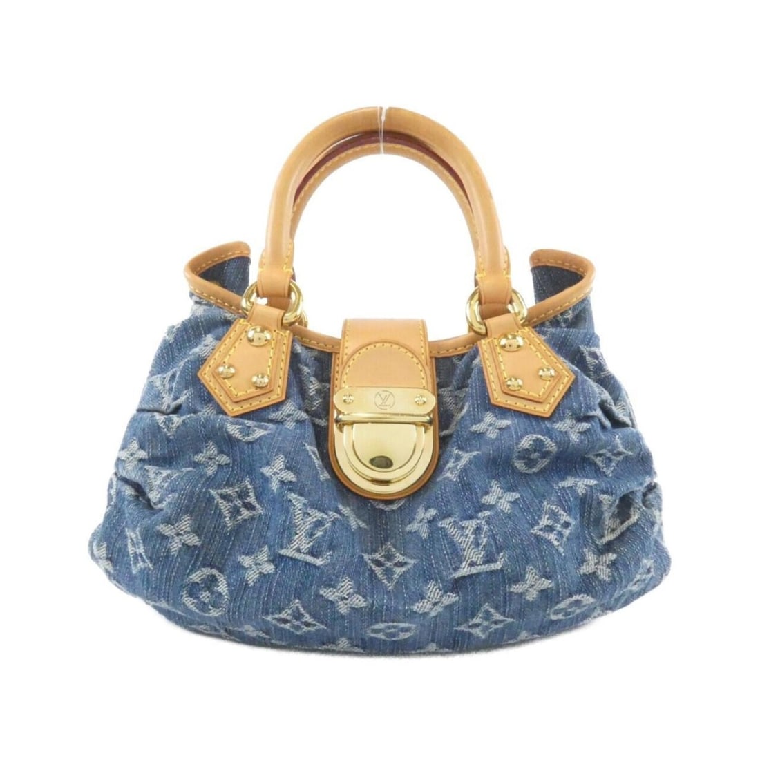 Louis Vuitton Monogram Denim Pleaty M95020 Handbag: --- Catalog ---Category: SizeSize (HxWxD): 19cm x 27cm x 8cm / 7.48'' x 10.62'' x 3.14''Category: DesignType: HandbagColor: BlueGender: WomenMaterial: Denim , Canvas Category: GeneralBrand: Louis Vuit
